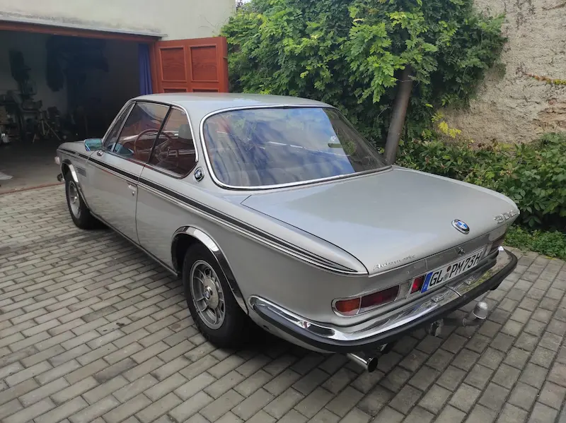 BMW E9 3.0CS 1973 Restaurierung nach der Restaurierung